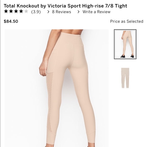 Victorias Secret Sport Total Knockout Tights Small - Picture 2 of 3